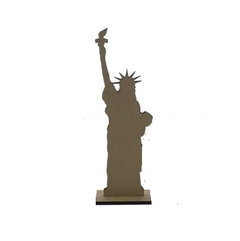 Estatua da Liberdade 20cm na Base