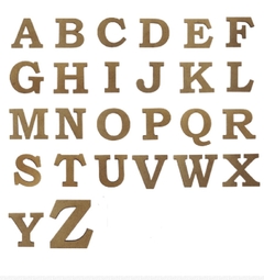 Letras Diversas Forma 40cm Mdf 6mm - comprar online