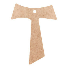 Cruz Tau Franciscano 14cm base