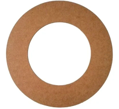 Guirlanda Redonda Lisa 25cm MDF 9mm