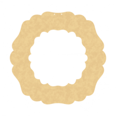 Guirlanda Colonial 35cm MDF 6mm - comprar online