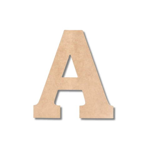 Aplique Letras 5cm MDF 3mm - comprar online