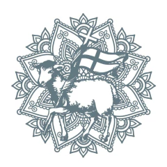 Mandala Cordeiro de Deus 30cm - comprar online