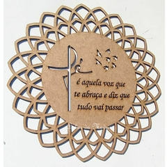 Mandala Fé 30cm - comprar online