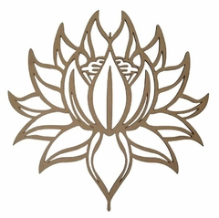 Mandala Flor de Lotus 40cm - Atelier da Madeira