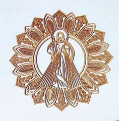 Imagem do Mandala Santos Diversos Religioso 30cm