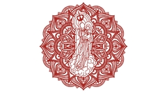 Mandala Santos Religioso Diversos 80cm - comprar online