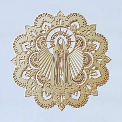Fundo para Mandala Santos Diversos 20cm somente o Fundo - loja online