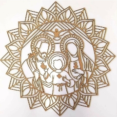 Fundo para Mandala Santos Diversos 20cm somente o Fundo na internet