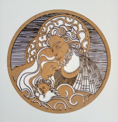 Mandala Santos Religioso Diversos 80cm - loja online