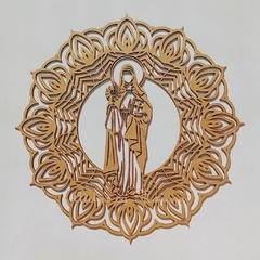 Mandala Santos Religioso Diversos 60cm - comprar online