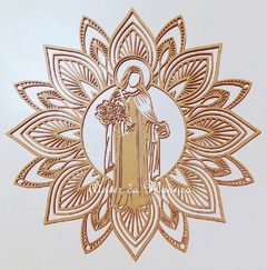 Fundo para Mandala Santos Diversos 20cm somente o Fundo