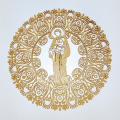 Mandala Santos Religioso Diversos 60cm - loja online