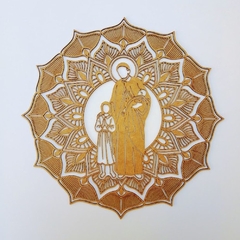 Mandala Santos Religioso Diversos 80cm
