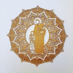 Mandala Santos Religioso Diversos 60cm