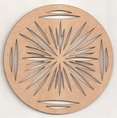 Mandalas Diversas Simples 15cm