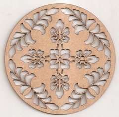 Mandalas Diversas Simples 15cm - Atelier da Madeira