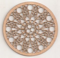 Mandalas Diversas Simples 15cm