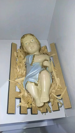 Manjedoura 70cm para Presépio na internet