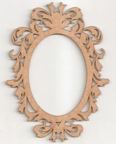 Moldura oval Arabesco Provençal 50x70cm