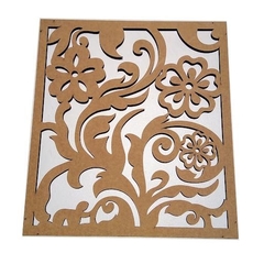 Painel Divisórias Cobogo 50x50cm MDF 6mm