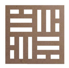 Painel Divisorias Cobogo Placa 80x100cm Mdf 6mm - loja online