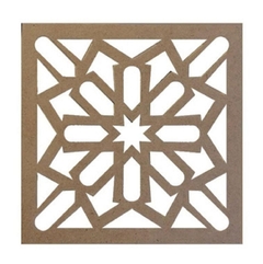 Painel Divisorias Cobogo Placa 53x100cm MDF 6mm