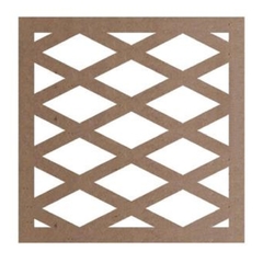 Painel Divisórias Cobogo 50x60cm MDF 6mm - comprar online