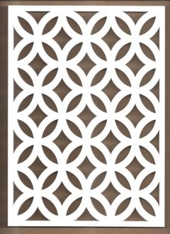 Painel Divisorias Placa 80x100cm Mdf 6mm - Pintado