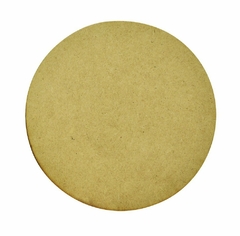 Placa Recorte Redondo Liso 17cm MDF 3mm Kit 10 peças - comprar online