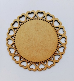 Placa Redonda Provençal 20cm MDF 3mm Diversas - loja online