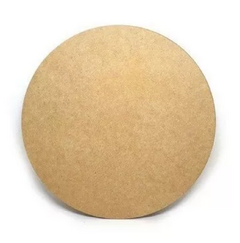 Recorte Redondo Liso 15cm MDF 9mm