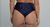 Hot Bikini Bottom with Alvorada Navy Blue Cutouts on internet