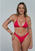 Top de Bikini Cortininha Rojo - Aleccra