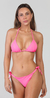 Neon Pink Crunch Bikini Bottoms - buy online