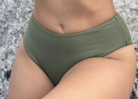 Calcinha Biquini Suquini Verde Oliva