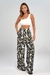 Calça Pantalona Zete Estamp Folhas Pretas na internet