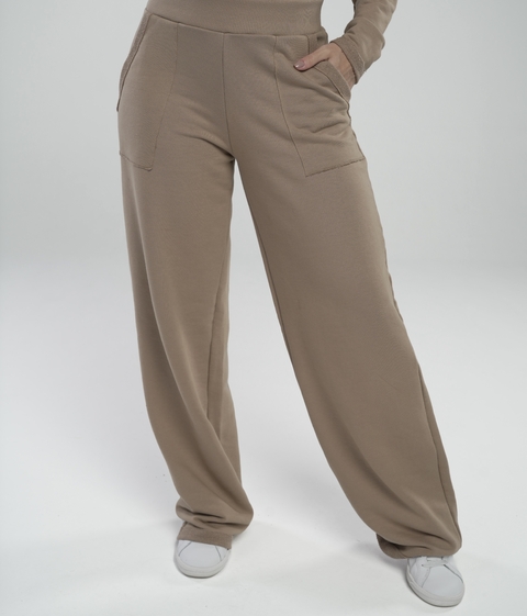 Calça Moletom Caramelo