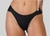 Black Double String Bikini Bottom