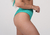 Turquoise Braided Hot Pants Bikini Bottom - buy online