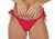 Red Crunch Bikini Bottom