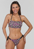 Fuchsia Leopard Print Crunch Bikini Bottom on internet