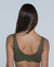 Olive Green Geo Bikini Top - buy online