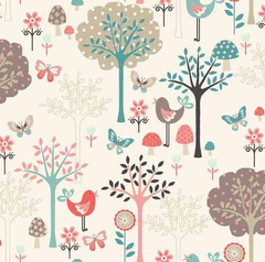 Tela catálogo Bosque Encantado Beige