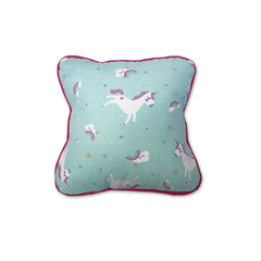 Almohadón Unicornios Aqua