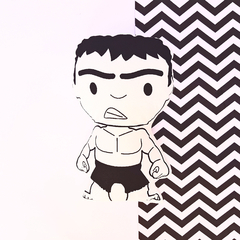 Almohadón Mini Hulk