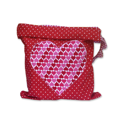 Bolsita de tela Modelo Hearts