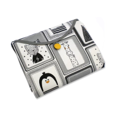 Kit Bebés Bolsita + Cambiador + Babitas Modelo Animales B&N - tienda online