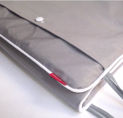 Chichonera Cuna Funcional Modelo Gris liso - Le Cottonet
