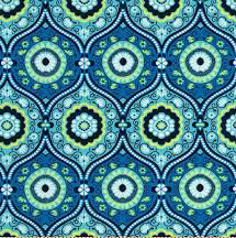 Tela catálogo Mandalas Azul